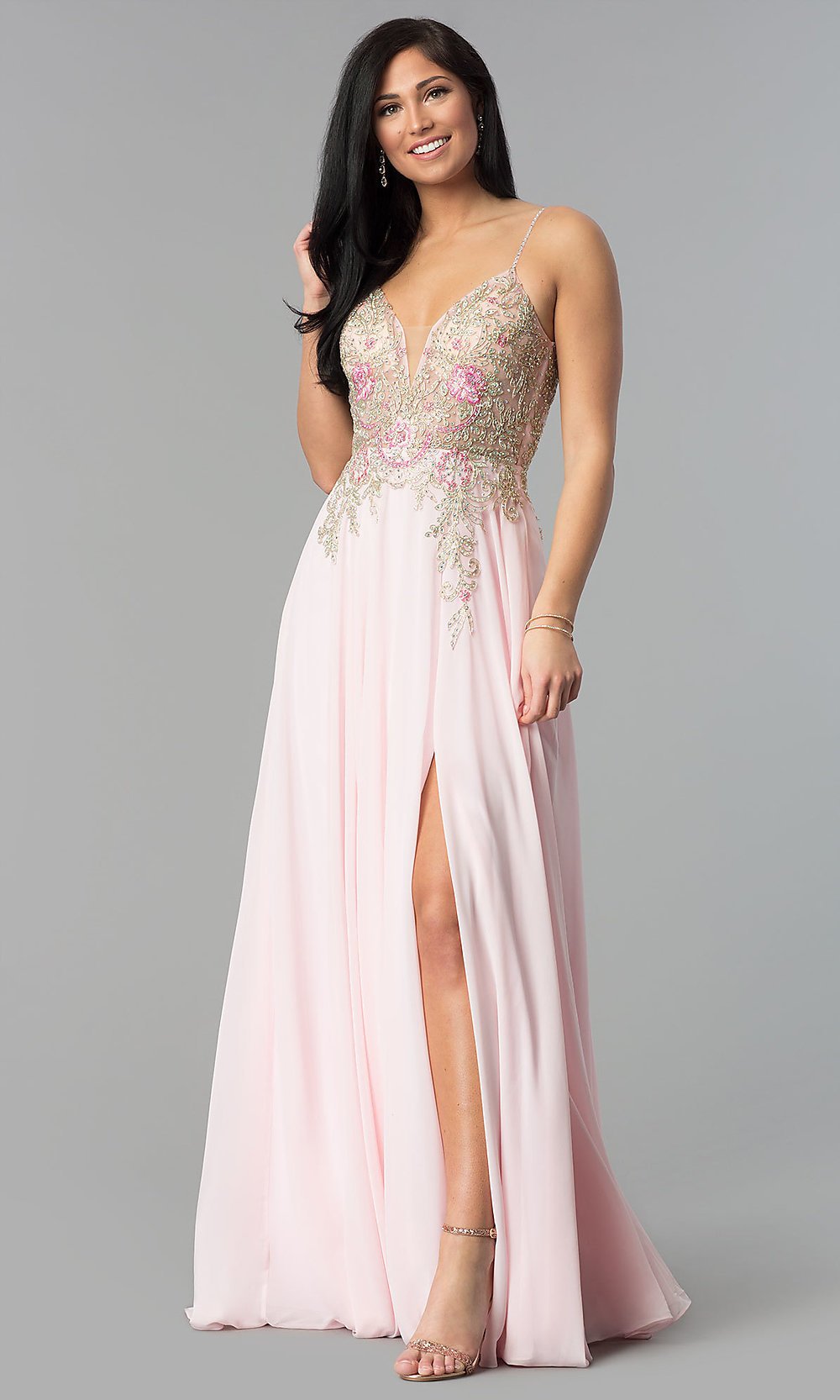 light pink dress JO JVN JVN55885 a
